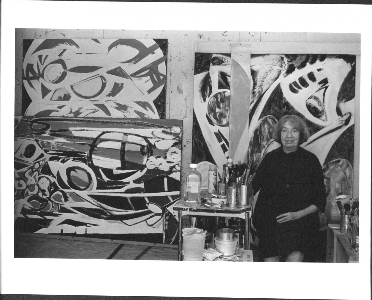 Portrait of Krasner, undated.