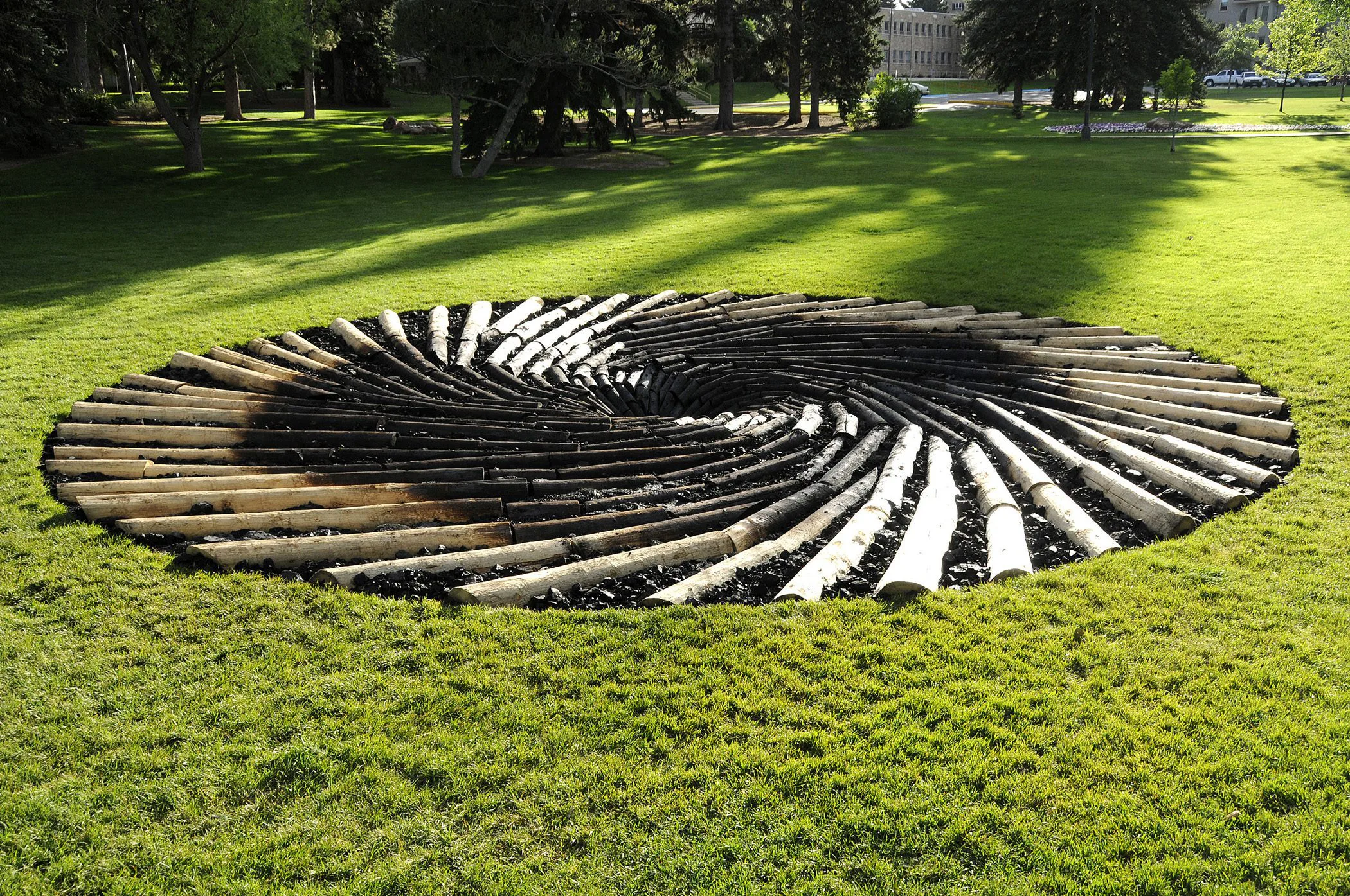 Chris Drury, Carbon Sink, 2011