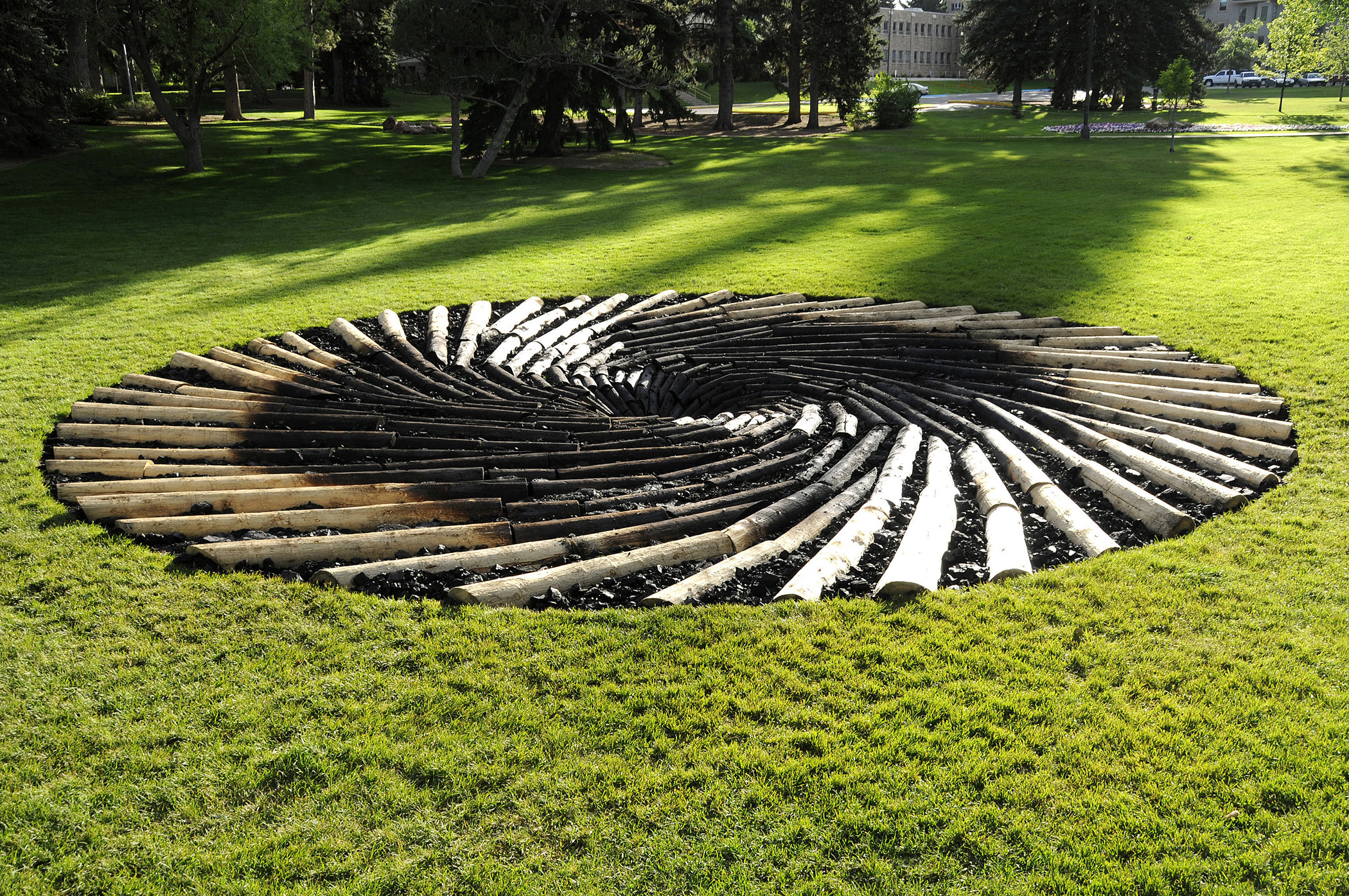 Chris Drury, Carbon Sink, 2011