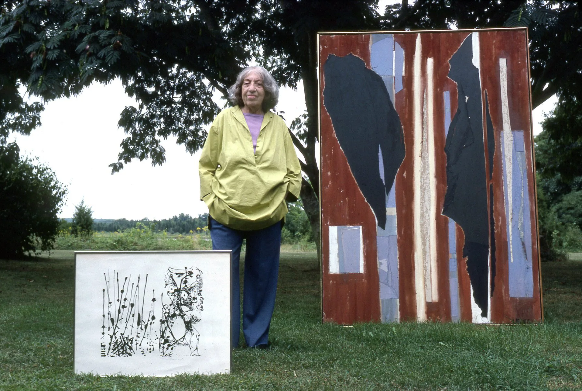 Lee Krasner, 1980.