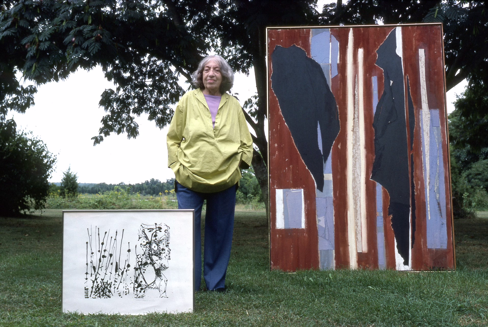 Lee Krasner, 1980.