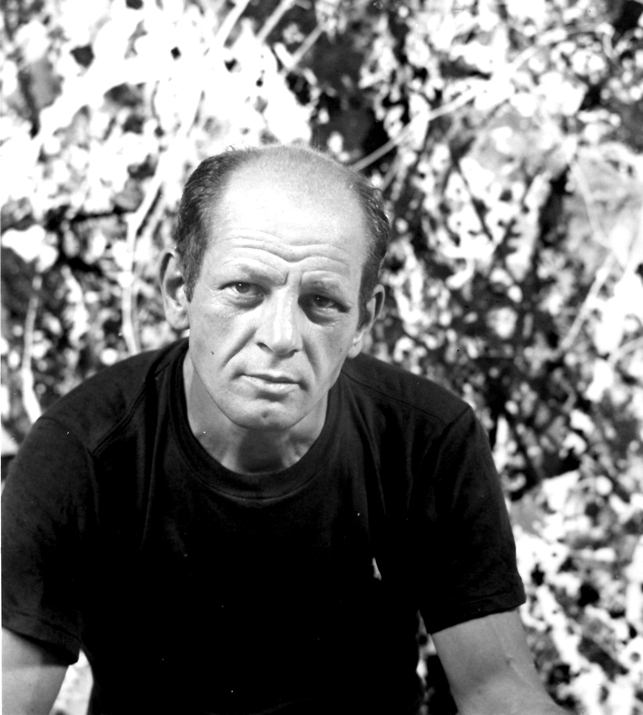 Jackson Pollock in his studio, 1950.