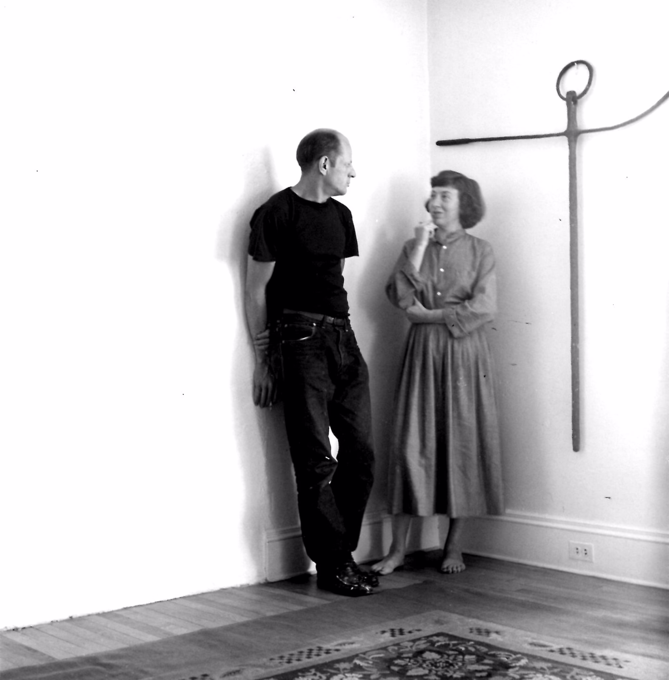 Jackson Pollock and Lee Krasner, 1950.