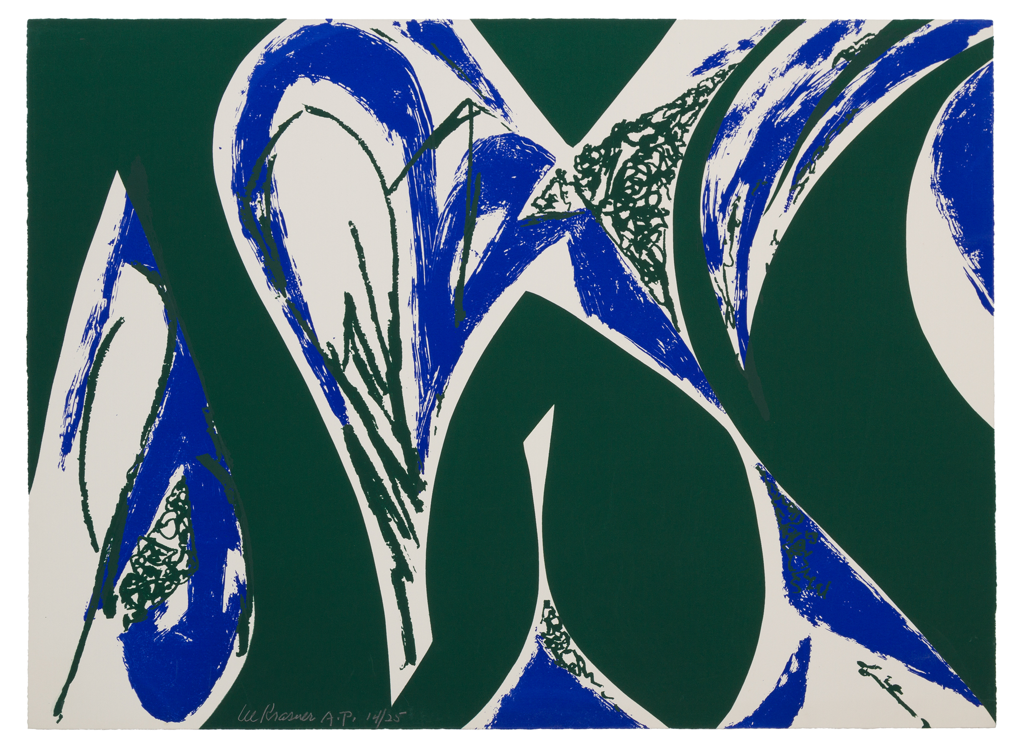 Lee Krasner, Free Space, 1976