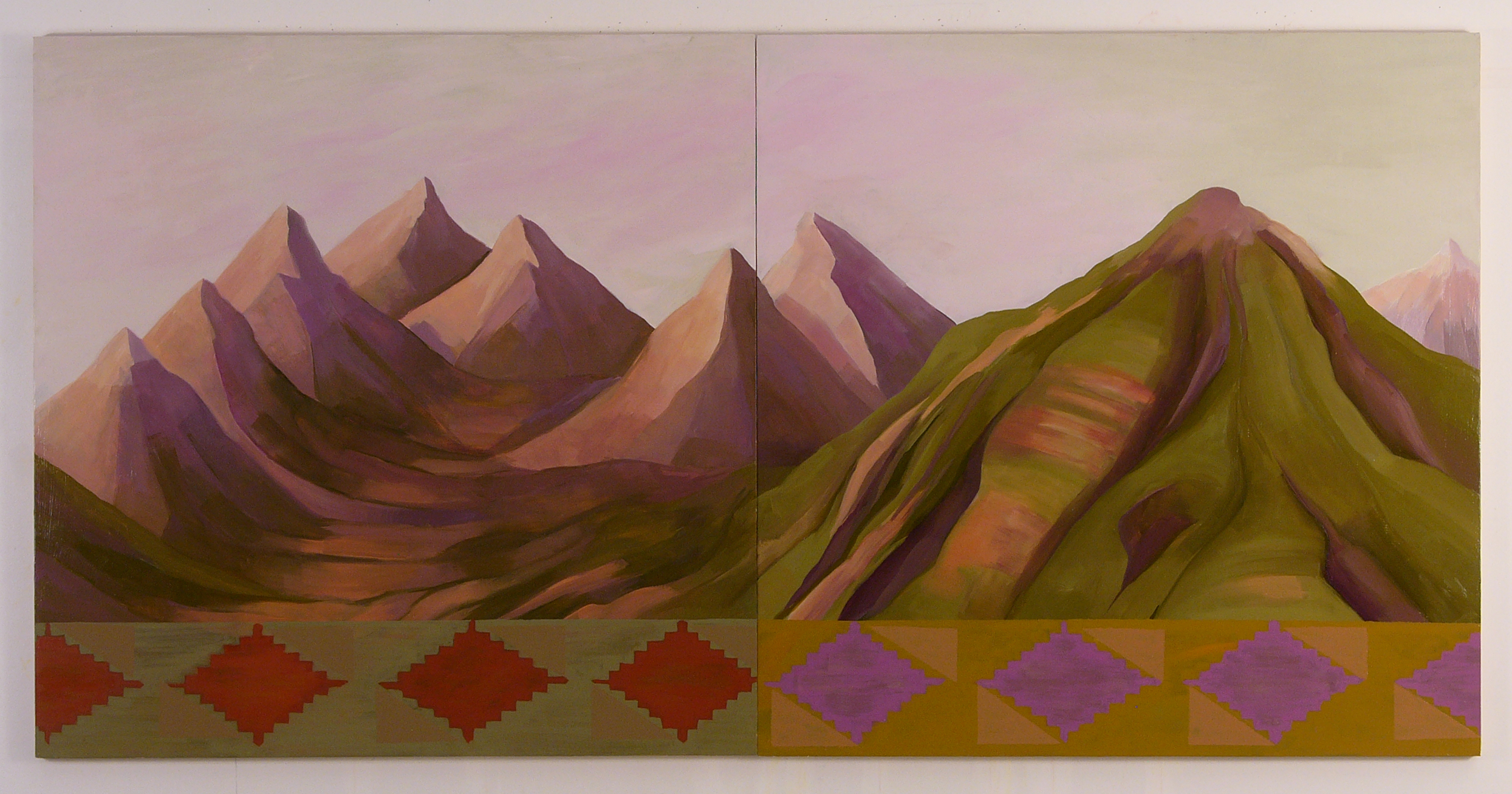 Kay WalkingStick, Remember the Bitterroots, 2007