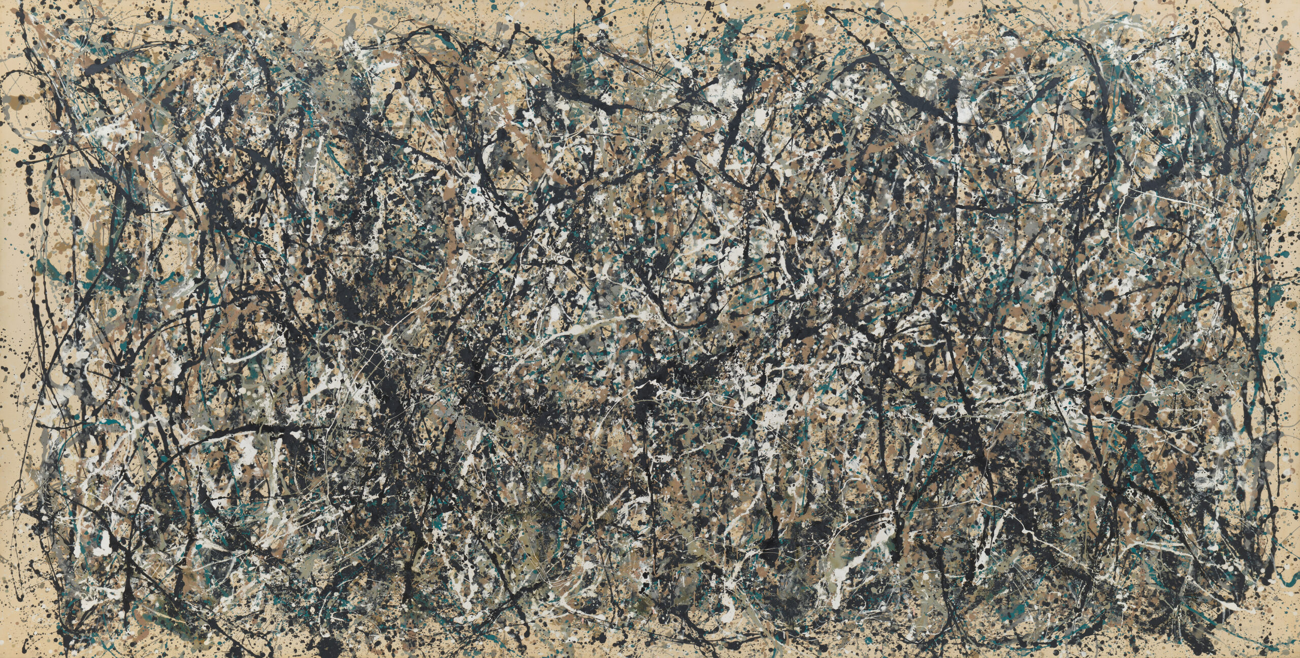 Jackson Pollock, One: Number 31, 1950. Jackson Pollock, One: Number 31, 1950.